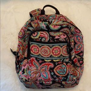 Paisley Vera Bradley Campus Backpack